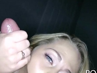 Nasty gal exposes her boobies