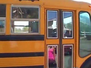 School bus driver bonking legal grow older teenager doll