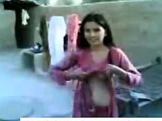 young indian doll showing bosom plus pussy
