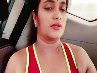 Desi Girl Friend Risky Making love in Car. Sucked Fucked Hanjob Cumshot in Public