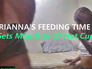 Marianna's Feeding Time #14 - Gets Bite of Hot Cum