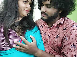 Saree removal plus hot romance at hand sexual connection by Vaishnavy plus Sharun Raj, Mallu couple hot saree removal romance plus carrying out sexual connection