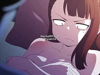 Akko Fucked Hard by Monster Cock ( Pep ) 2D Revealing powerful