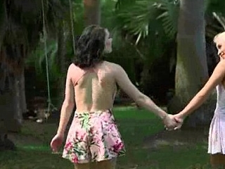 Teen Lesbians (Ryland Ann &_ Uma Jolie) In Hot Sex Action Scene movie-25