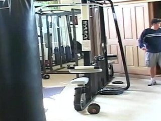 Curly in force age teenager is fucked immutable in gym
